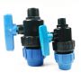 PP compression valve with male thread for irrigation system