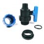 PP compression valve with male thread for irrigation system