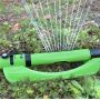 19 Holes Oscillating Sprinkler Garden Sprinkler Swing for Garden Lawn