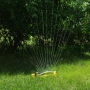18 Holes Oscillating Sprinkler Garden Sprinkler Swing for Garden Lawn Copper Holes