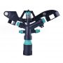 1-Inch Female Impact Oscillating Garden Sprinkler with four nozzles for Irrigation System 9814